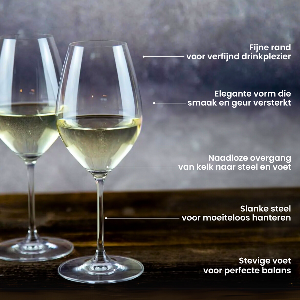 Ensemble de verres a vin Riedel - Riesling - Extreme - 490 ml - 4 pièces