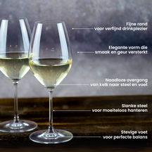 Ensemble de verres a vin Riedel - Riesling - Extreme - 490 ml - 4 pièces