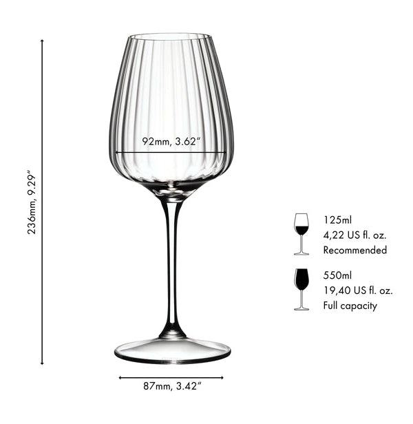 Verres à cocktail / Verres Spritz Riedel - Ensemble de mélange Spritz - 550 ml - 4 pièces