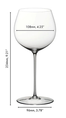 Ensemble de verres à vin Riedel Superleggero - Bordeaux Grand Cru, Burgundy Grand Cru, Riesling & Oaked Chardonnay - 4 pièces