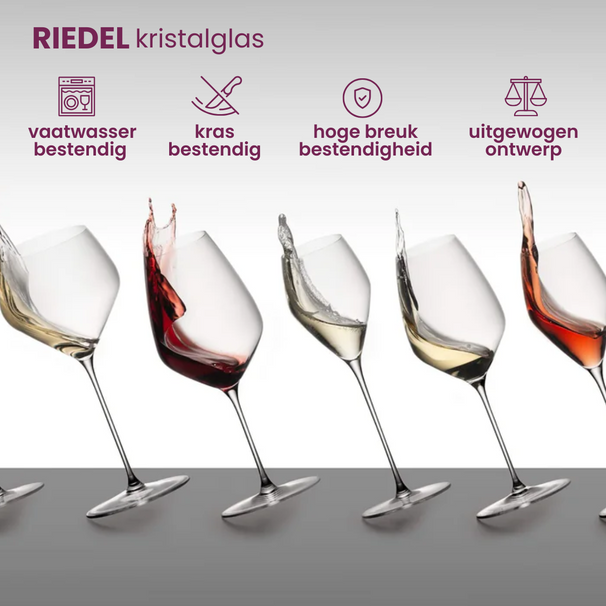 Ensemble de verres à porto Riedel - Verre à porto - Vinum - 240 ml - 2 pièces
