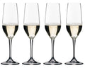 Verres à champagne Riedel Vivant - flûtes à champagne - 290 ml - 4 pièces