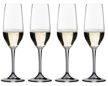 Verres à champagne Riedel Vivant - flûtes à champagne - 290 ml - 4 pièces
