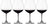 Verres à vin rouge Riedel Vivant - Pinot Noir - 700 ml - 4 pièces