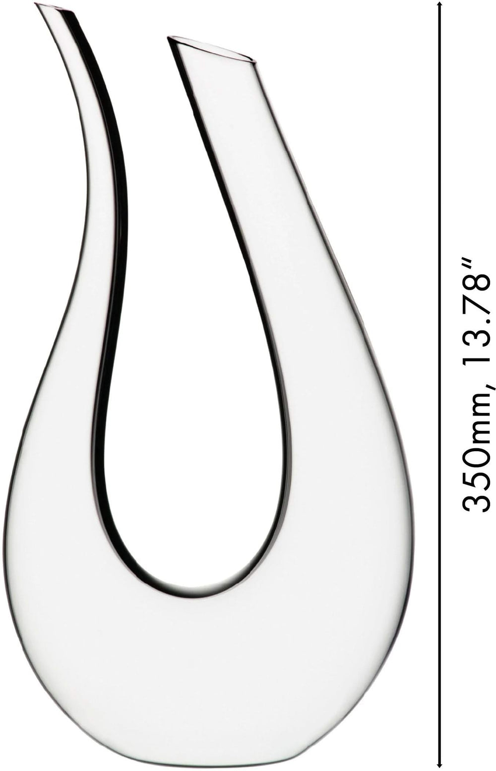 Carafe à décanter Riedel - Décanteur à vin - Amadeo Black Tie - 750 ml