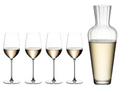 Set de verres a vin Riedel - Verres a vin blanc - Veritas - 459 ml - 5 pièces