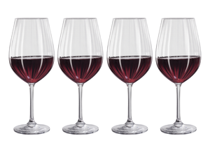 Set de verres a vin Cookinglife - Verres a vin rouge - Verano - 690ml - 4 pièces