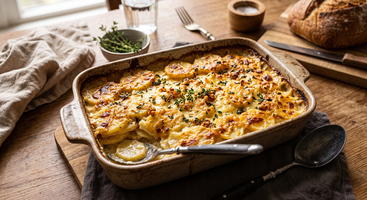 Le gratin réconfortant ultime qui fait rester tout le monde à table.