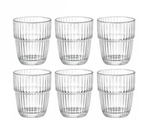 Set de verres à eau Bormioli Rocco - Gobelet - Barshine - 210 ml - 6 pièces