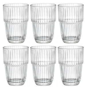 Ensemble de verres Bormioli Rocco - Long drink - Barshine - 380 ml - 6 pieces