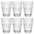 Ensemble de verres Bormioli Rocco - Long drink - Barshine - 380 ml - 6 pieces