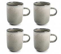Mugs Salt & Pepper Meridian Vert/Bleu 330 ml - 4 pièces