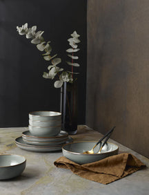 Ensemble d'assiettes ASA Selection - Eucalyptus - Saisons - 26,5 cm - 4 pièces