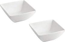 Set de saladiers BonBistro - en porcelaine - Squito - 23 x 23 cm - 2 pièces