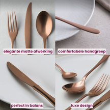 Ensemble de couverts Sambonet Taste Vintage Cuivre 24 pièces