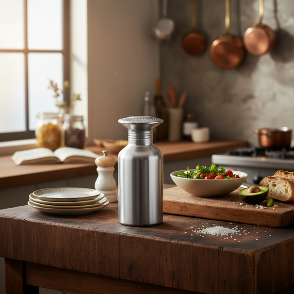 Épandeur de sel Cookinglife - Salière - en aluminium - 670 ml