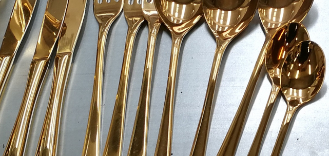 Polissage des couverts Sambonet