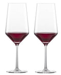 Ensemble de verres a vin Zwiesel - Verres a bordeaux - Pure - 680 ml - 2 pièces