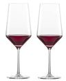 Ensemble de verres a vin Zwiesel - Verres a bordeaux - Pure - 680 ml - 2 pièces