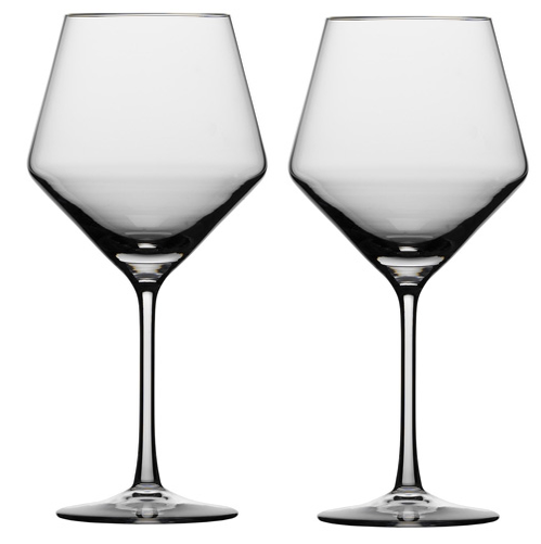 Ensemble de verres a vin Zwiesel - Verre Bourgogne - Pure - 690 ml - 2 pièces