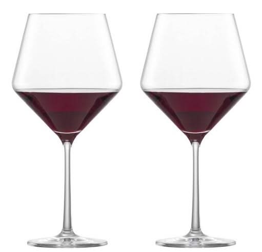 Ensemble de verres a vin Zwiesel - Verre Bourgogne - Pure - 690 ml - 2 pièces