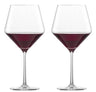 Ensemble de verres a vin Zwiesel - Verre Bourgogne - Pure - 690 ml - 2 pièces