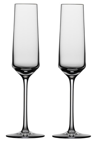 Set de verres à champagne Zwiesel - Verres à champagne - Pure - 215ml - 2 pièces