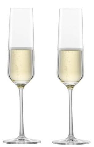 Set de verres à champagne Zwiesel - Verres à champagne - Pure - 215ml - 2 pièces