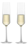 Set de verres à champagne Zwiesel - Verres à champagne - Pure - 215ml - 2 pièces