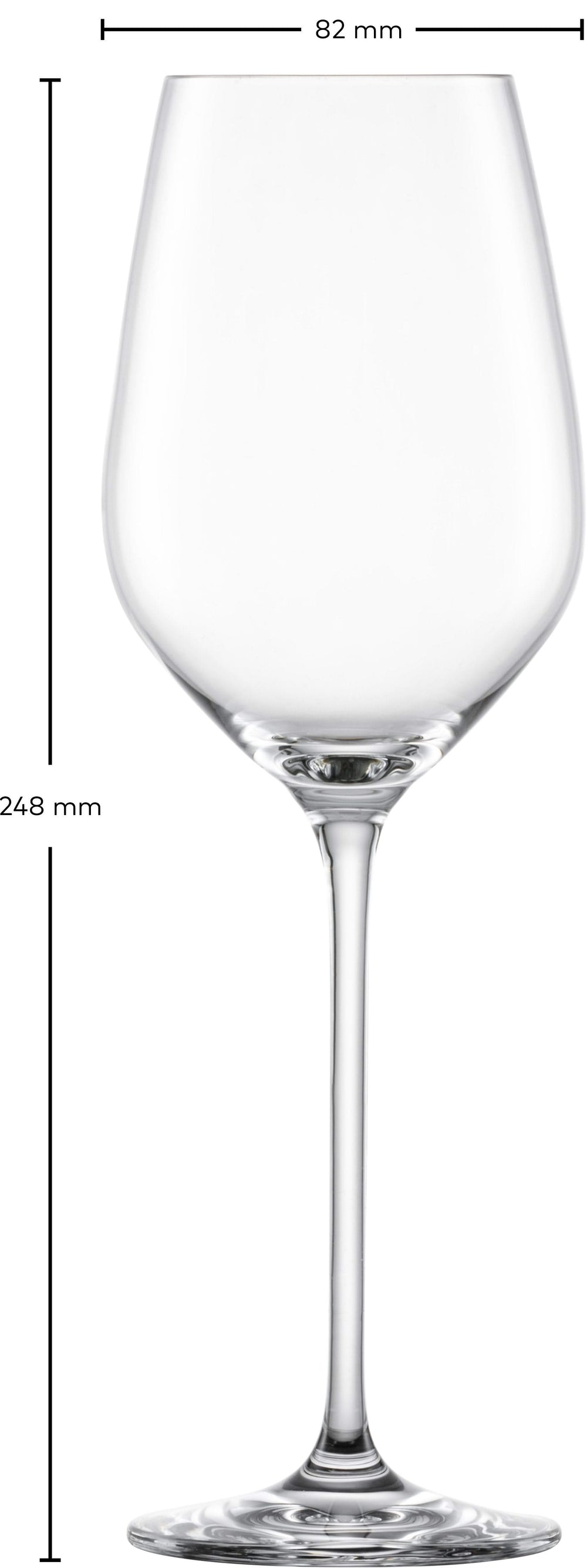 Set de verres a vin Schott Zwiesel - Verres a vin blanc - Fortissimo - 4 pièces