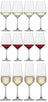Set de verres à vin Schott Zwiesel Tulip 12 pièces - verres à vin rouge, verres à vin blanc & flûtes à champagne