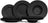 Service de vaisselle Villeroy & Boch Manufacture Rock - Noir - 12 pièces / 4 personnes - 4 Assiette plates, 4 assiettes à petit-déjeuner en 4 assiettes creuses