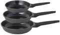 Sola Batterie de cuisine Ceramic Deluxe 3 pièces - ø 20, 24 et 28 cm - revêtement antiadhésif céramique