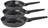 Sola Batterie de cuisine Ceramic Deluxe 3 pièces - ø 20, 24 et 28 cm - revêtement antiadhésif céramique