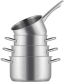 Ensemble de casseroles Sola - en inox - Blizz - ø 16/18/20 cm - 4 pièces