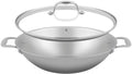 Set de poêles wok Sola - Wok sans antiadhésif - Green Cooking - 32 cm - 2 pièces