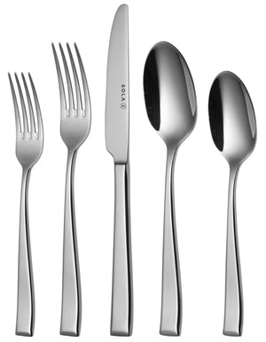 Ensemble de couverts Sola - En inox 18/10 - Durban - 6 personnes - 50 pièces