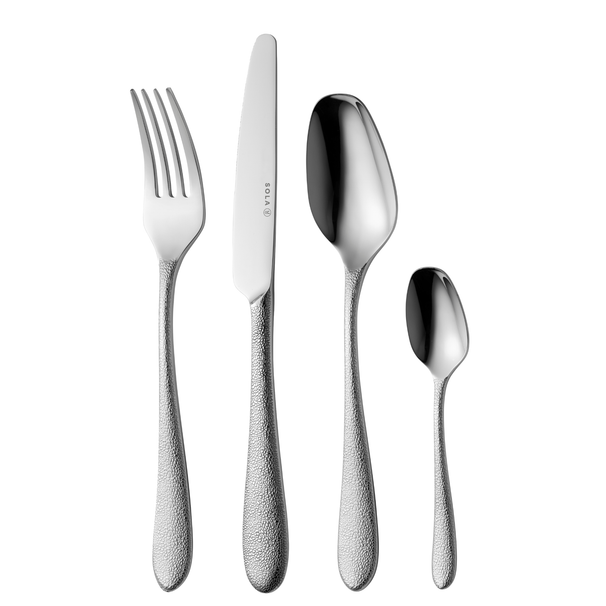 Ensemble de couverts Sola - en inox 18/10 - Phoenix - 6 personnes - 24 pièces
