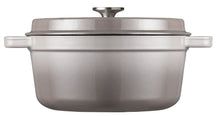 Cocotte en fonte Sola - Faitout - Gietijzer - ø 28 cm - Gris