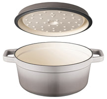 Cocotte en fonte Sola - Faitout - Gietijzer - ø 28 cm - Gris