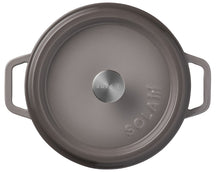 Cocotte en fonte Sola - Faitout - Gietijzer - ø 28 cm - Gris