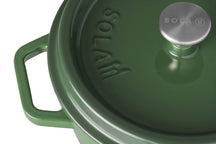 Cocotte en fonte Sola - Avec couvercle - Fonte - 3,2 L - 24 cm