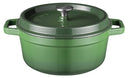 Cocotte en fonte Sola - Avec couvercle - Fonte - 3,2 L - 24 cm