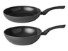 Ensemble de poêles Sola - Poêle à frire et wok - Stonehenge - 28 cm - 2 pièces