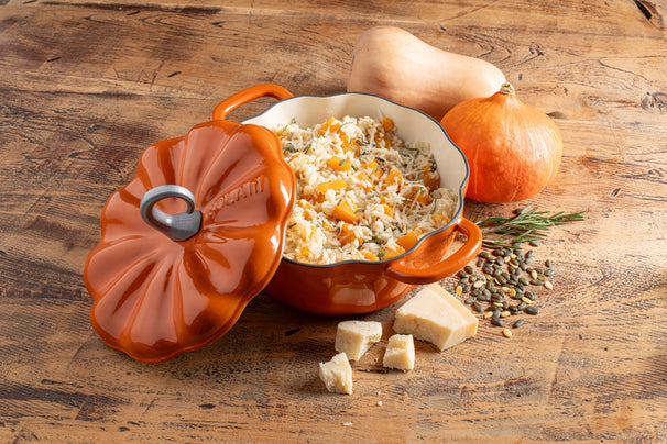 Cocotte en fonte Citrouille Sola Orange - ø 24 cm / 2,8 Litres - Émaillée