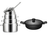 Ensemble de casseroles Sola - en inox - Pearl Deluxe - 28 cm - 5 pièces