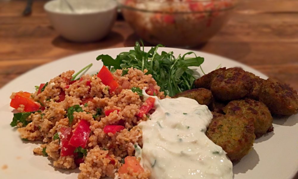 Un repas frais et nourrissant aux saveurs orientales