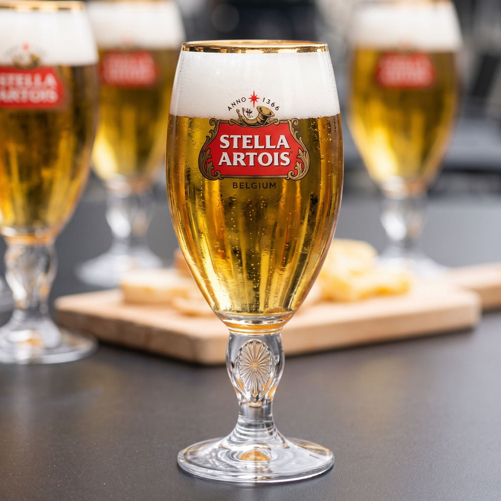 Verres à bière Stella Artois - Chalice - 250 ml - 4 pièces