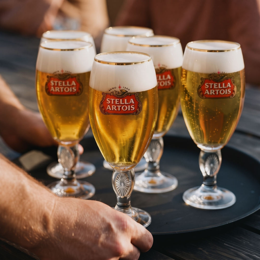 Verres à bière Stella Artois - Chalice - 250 ml - 4 pièces
