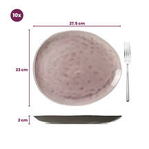 Set de vaisselle Cosy & Trendy - Assiettes à dîner - Streetfood - 20 pièces